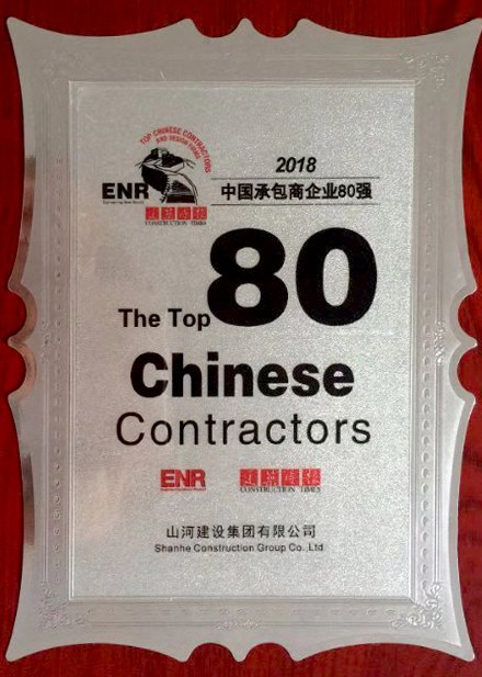 2018中國(guó)承包商80強(qiáng)